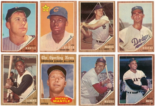 1962 Topps Complete Set (598)